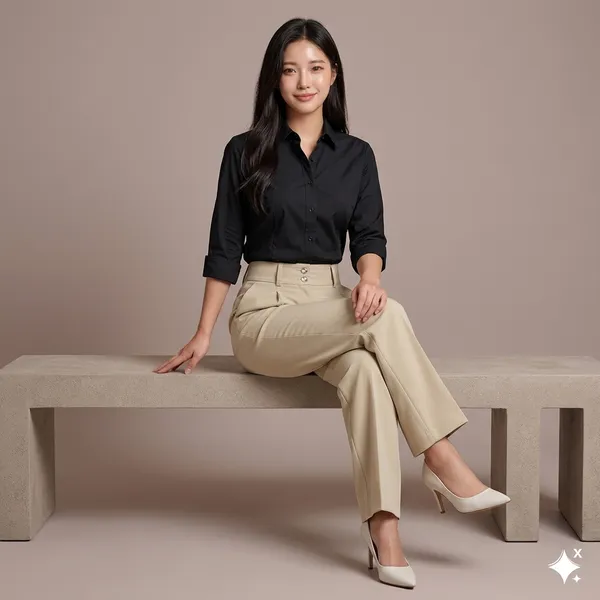 Cream_Rayon_Straight-Fit_Trouser_For_Women