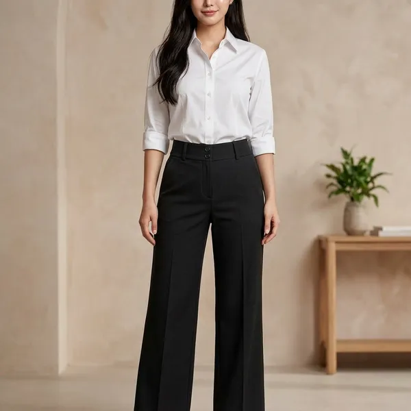 Black_Rayon_Straight-Fit_Trouser_For_Women