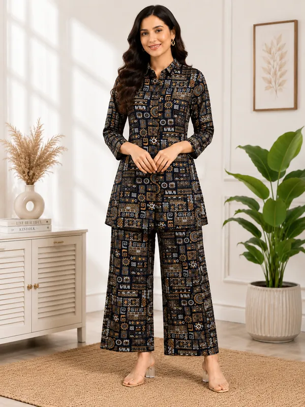 Multicolor_Cotton_Co-Ord_Set_For_Women
