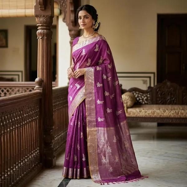 Purple_Art_Silk_Tissue_Pallu_Banarasi_Saree_For_Women