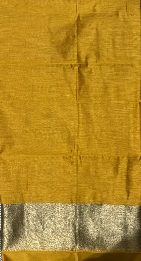 Yellow_Pink_Cotton_Chanderi_Unstitched_Kurta_Set_For_Women