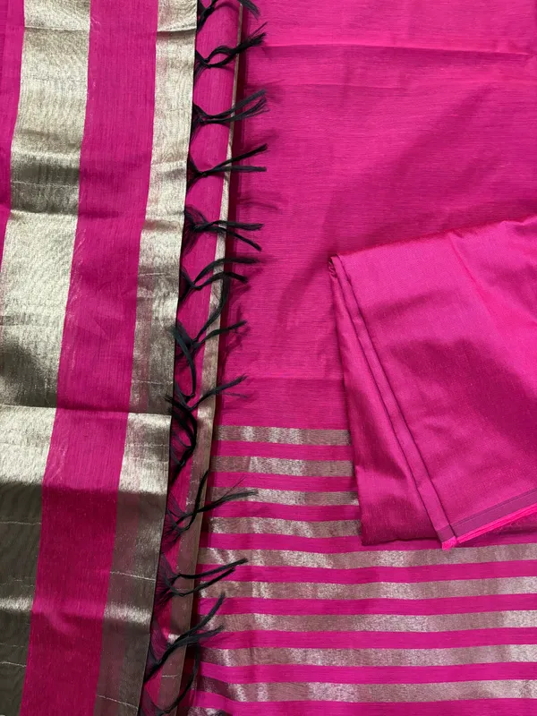 Pink_Cotton_Chanderi_Unstitched_Kurta_Set_For_Women