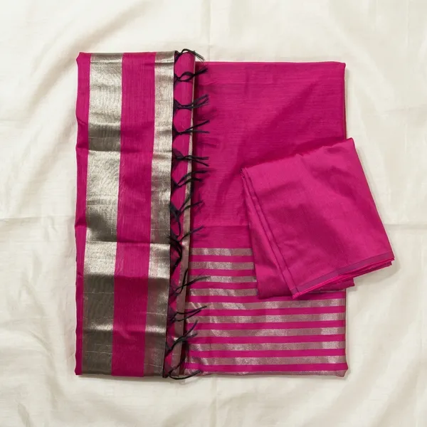 Pink_Cotton_Chanderi_Unstitched_Kurta_Set_For_Women