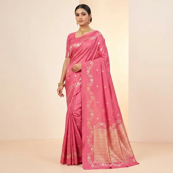 Pink_Art_Silk_Zari_Weave_Banarasi_Saree_For_Women