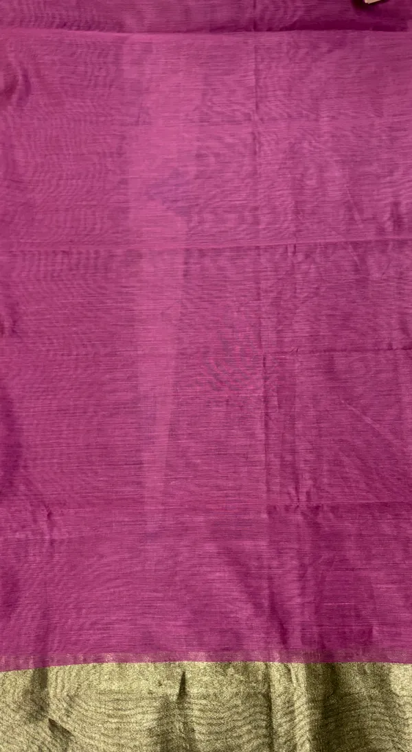 Rani_Pink_Cotton_Chanderi_Unstitched_Kurta_Set_For_Women