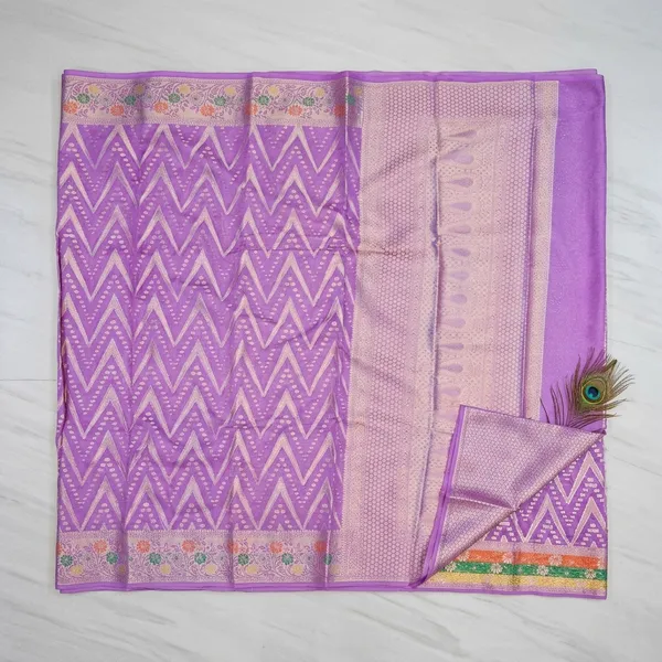 Regal_Purple_Banarasi_Semi_Silk_Zig_Zag_Woven_Saree_For_Women