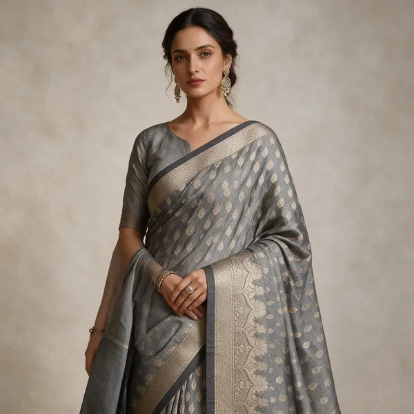 Elegant_Grey_Banarasi_Masrice_Cotton_Silk_Suit