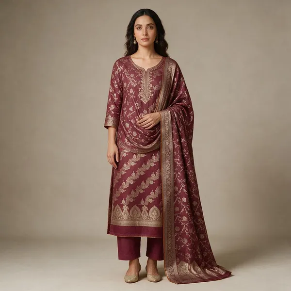 Maroon_Red_Blue_Banarasi_Masrice_Cotton_Silk_Suit