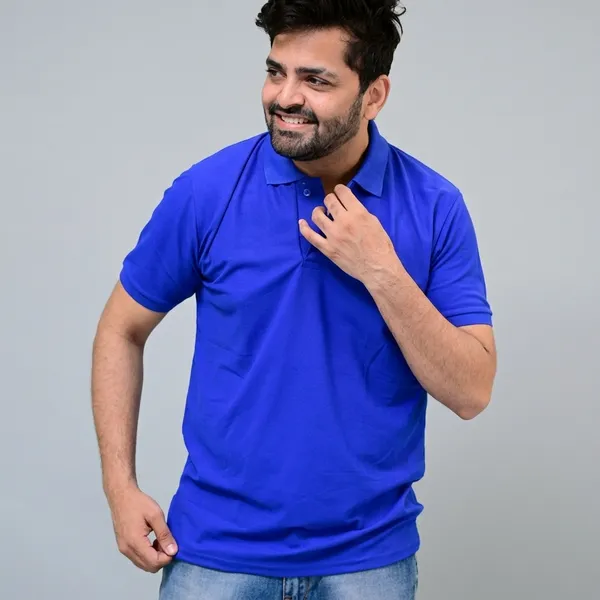 TeenOut_Stretchable_Polo_Solid_Lounge_WearT-Shirt_For_Men_Pack_Of_2