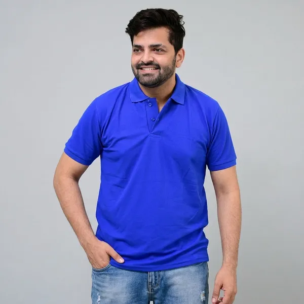 TeenOut_Stretchable_Polo_Solid_Lounge_WearT-Shirt_For_Men_Pack_Of_2