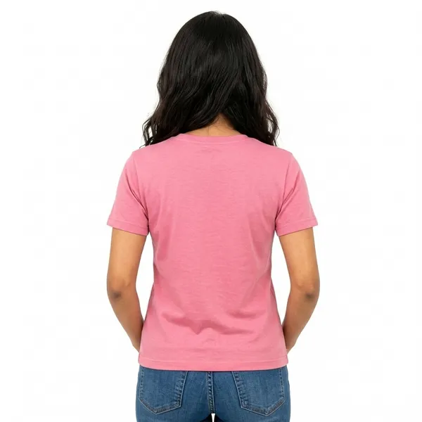 Teenout_Round_Neck_Pink_color_100%_fully_combed_cotton_for_Woman