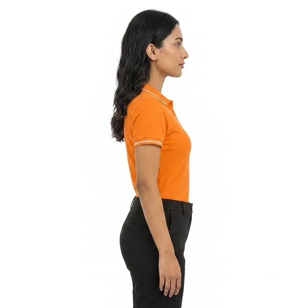 Teenout_Polo_Neck_Orange_color_Anti_peeling_fabric_PK_mattie_&_Lycra_ribs_for_Woman
