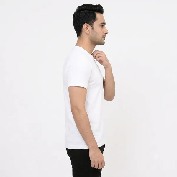 Teenout_Micro_Polyester_Round_Neck_T-Shirt_Combo_(Blue_&_White)