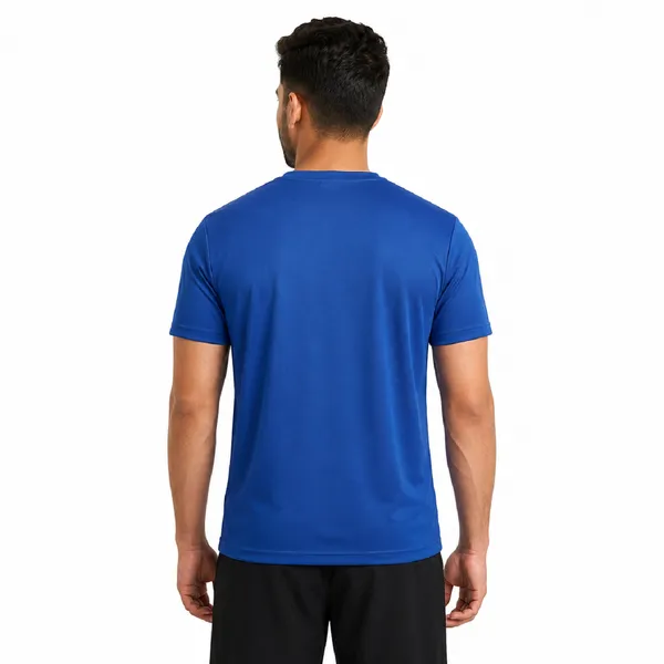 Teenout_Micro_Polyester_Round_Neck_T-Shirt_Combo_(Blue_&_Pink)