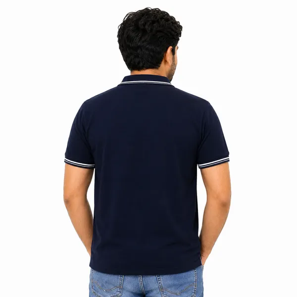 Teenout_Micro_Polyester_Polo_&_Round_Neck_Combo_(Blue_&_Black)