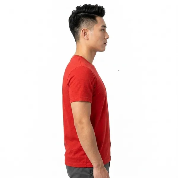 Teenout_Micro_Polyester_Round_Neck_T-Shirt_Combo_(Red_&_Pink)