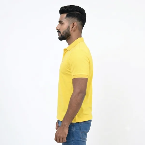 Teenout_Micro_Polyester_Polo_&_Round_Neck_Combo_(Black_&_Yellow)