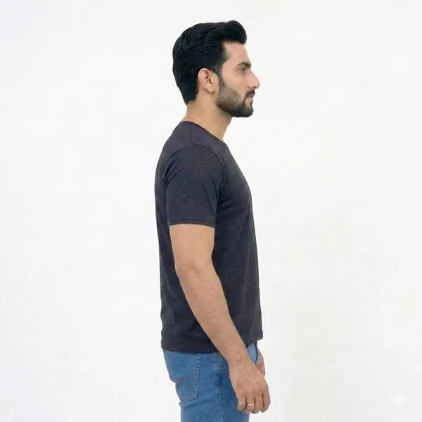 Teenout_Micro_Polyester_Polo_&_Round_Neck_Combo_(Black_&_Blue)
