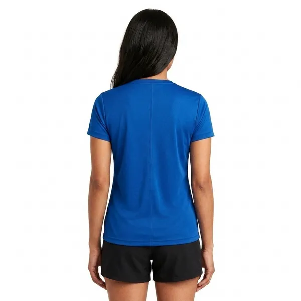Teenout_Ladies_Round_Neck_Blue_color_100%_Micro_polyester_