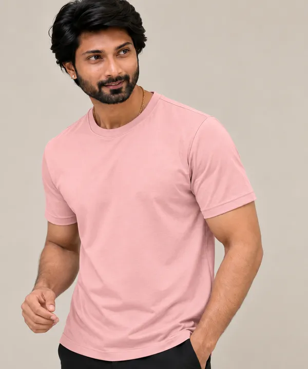 Teenout_Peach_T_Shirt_For_Men