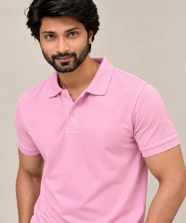Teenout_Pink_Golf_Polo_For_Men