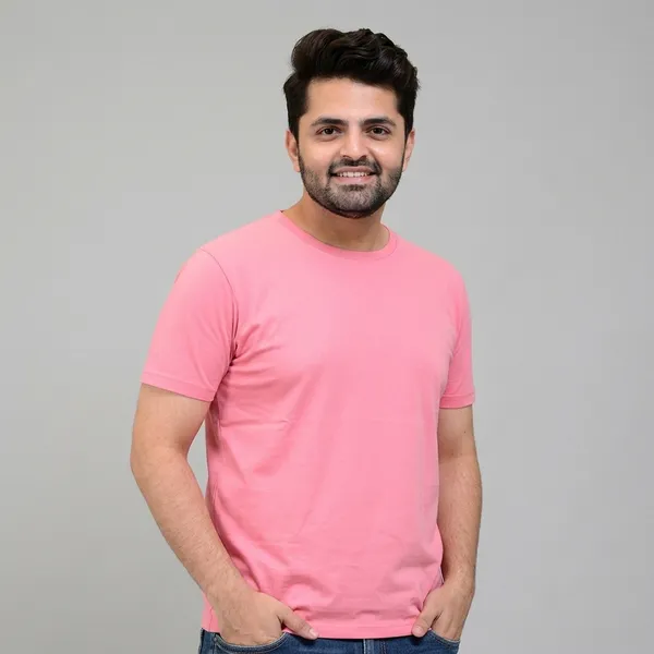 TeenOut_100%_Cotton_Relax_Wear_Solid_Round_neck_T-Shirt_For_Men