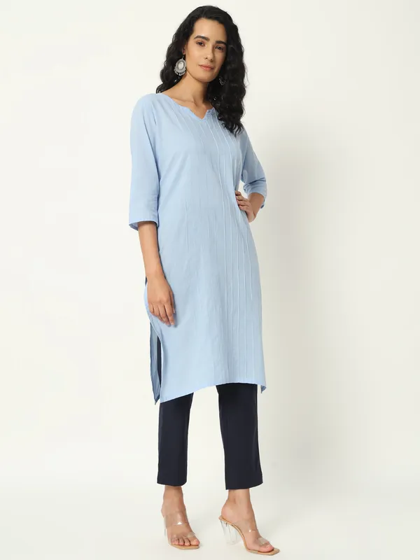 Navy_Blue_Cotton_Straight_Fit_Ankle_Length_Trousers_For_Women