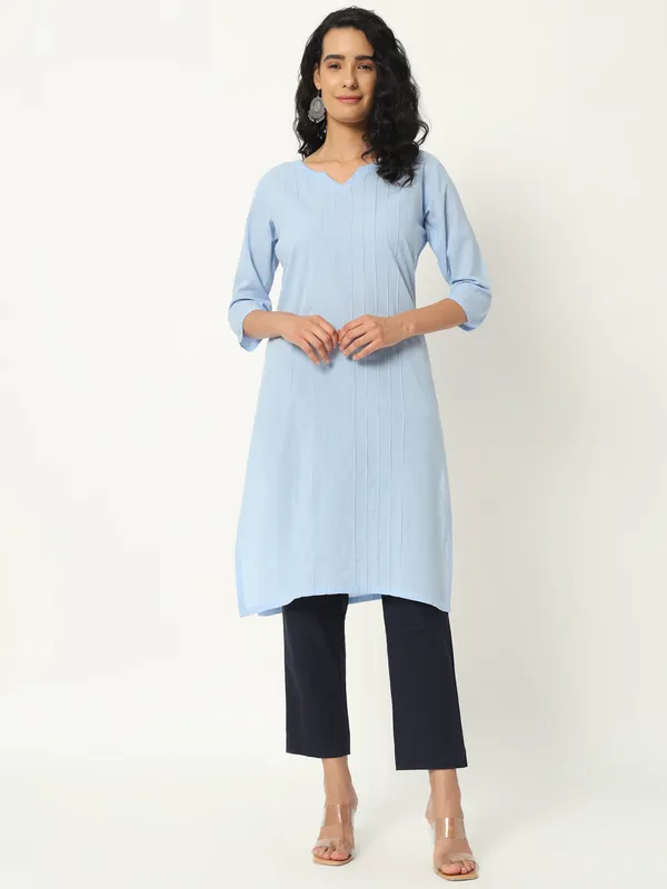 Navy_Blue_Cotton_Straight_Fit_Ankle_Length_Trousers_For_Women