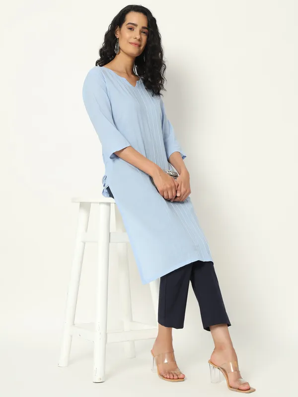 Navy_Blue_Cotton_Straight_Fit_Ankle_Length_Trousers_For_Women