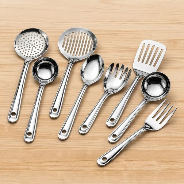 Stainless_Steel_Polished_8_Piece_Kitchen_Serving_Set