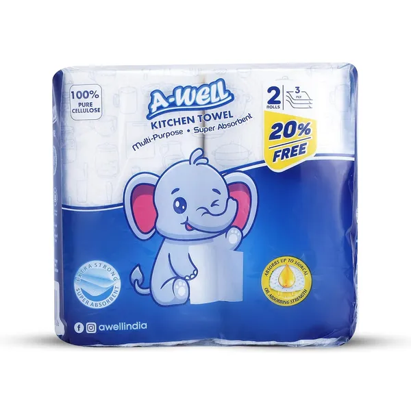 Kitchen_Tissue_2_Rolls_3_Ply_(Combo_of_2_Packs)