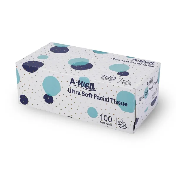 Facial_Tissue_Paper_3_Ply_100_Pulls_(Combo_of_4_Packs)