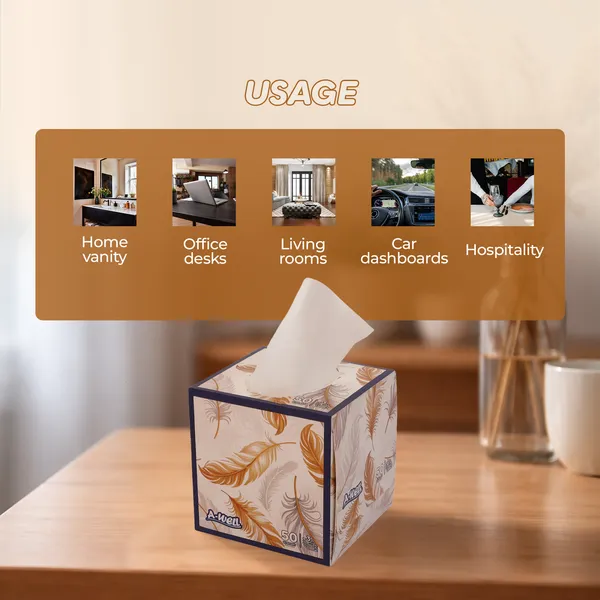 A-WELL_Facial_Tissue_Paper_|_Ultra_Soft_&_Absorbent_Face_Tissues_|_Premium_Disposable_Tissue_Paper_for_Home,_Office,_Car_&_Travel_Use_(Facial_Tissue_(3_PLY)_50_Pulls_Combo_Of_4)