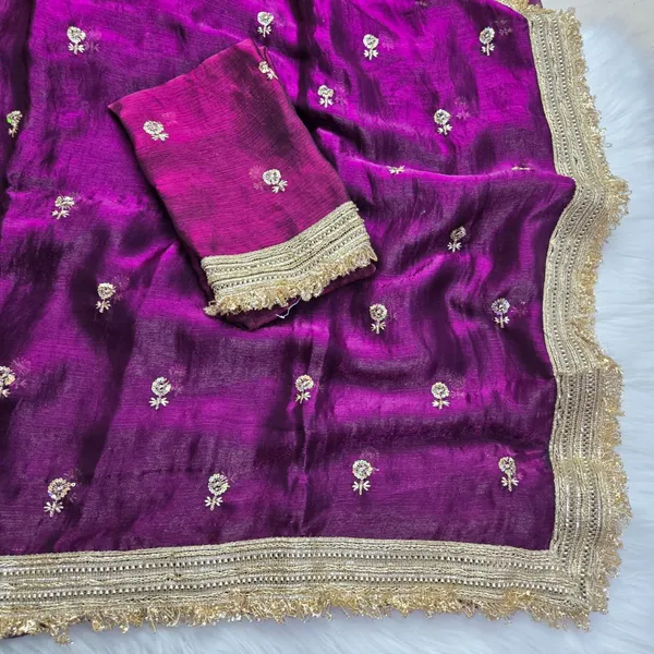 Purple_Fandy_Satin_Silk_Saree_For_Women