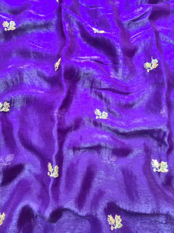 Purple_Fandy_Satin_Silk_Saree_For_Women