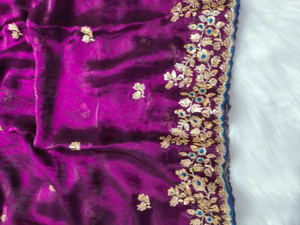 Purple_Fandy_Satin_Silk_Saree_For_Women