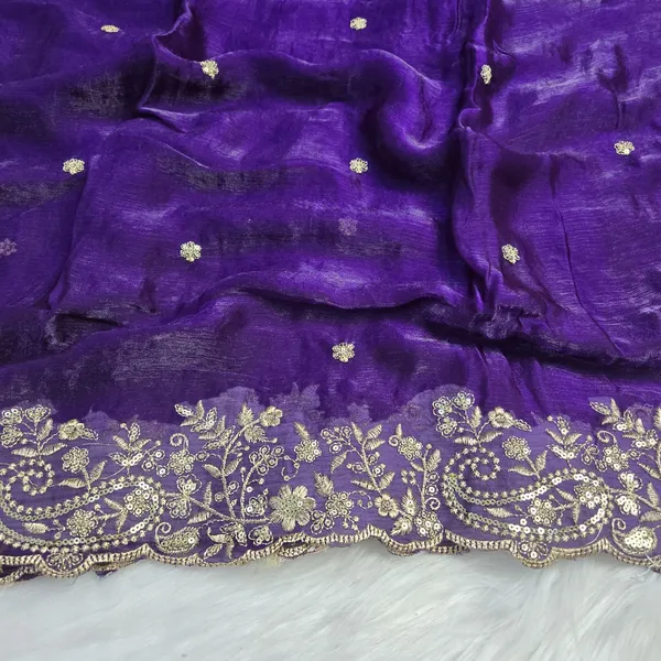 Purple_Fandy_Satin_Silk_Saree_For_Women