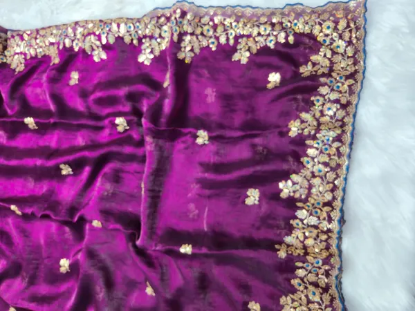 Purple_Fandy_Satin_Silk_Saree_For_Women