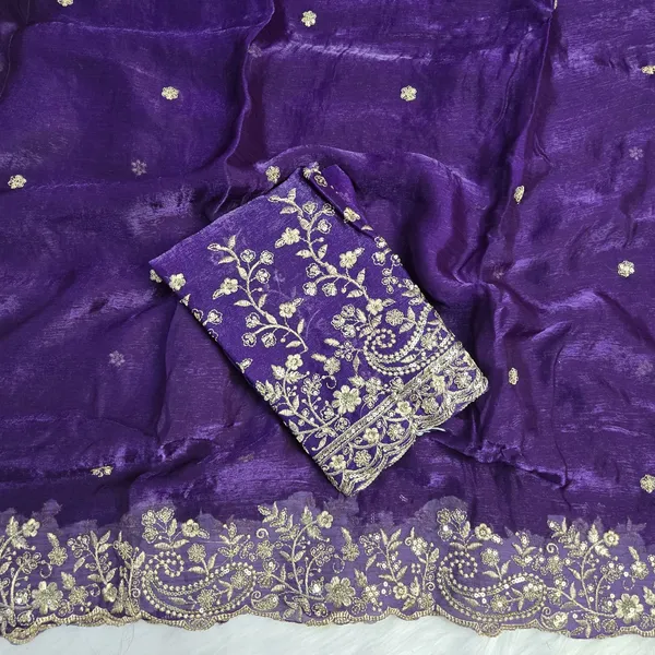 Purple_Fandy_Satin_Silk_Saree_For_Women