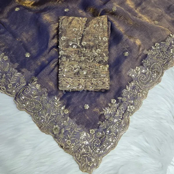 Grey_Fandy_Satin_Silk_Saree_For_Women