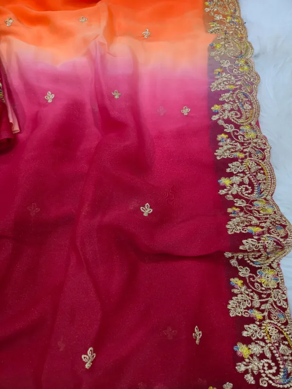 Red_Georgette_Saree_For_Women