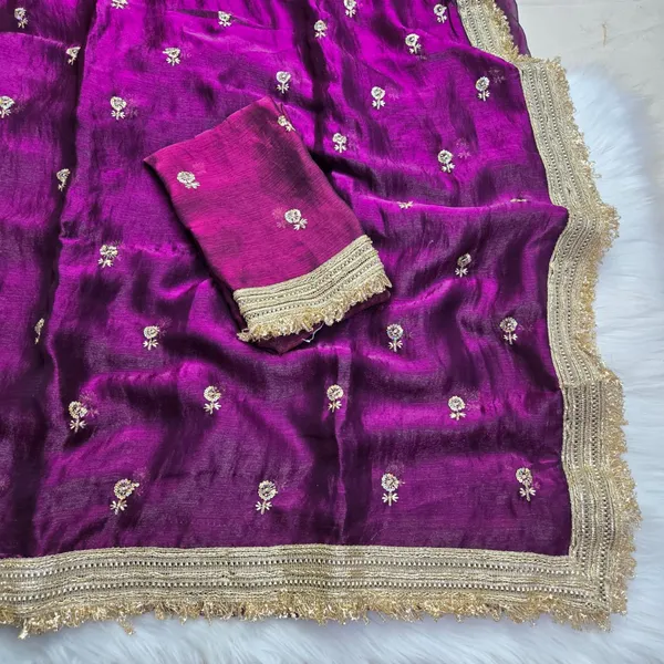Purple_Fandy_Satin_Silk_Saree_For_Women
