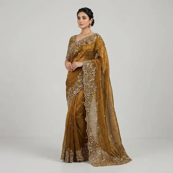 Golden_Fandy_Satin_Silk_Saree_For_Women