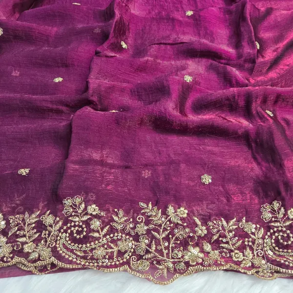 Magenta_Fandy_Satin_Silk_Saree_For_Women