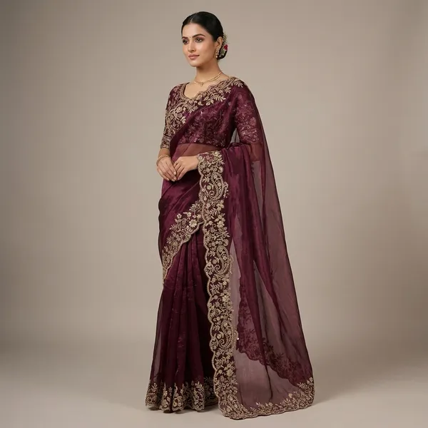 Purple_Fandy_Satin_Silk_Saree_For_Women