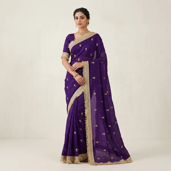 Purple_Fandy_Satin_Silk_Saree_For_Women