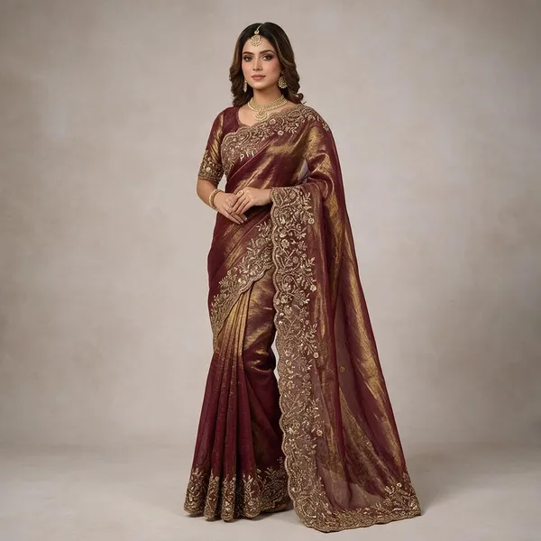 Purple_Fandy_Satin_Silk_Saree_For_Women