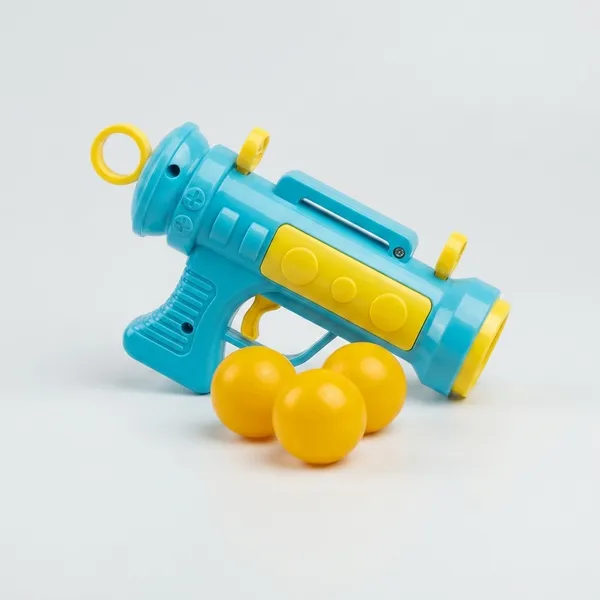 Turquoise_Yellow_Plastic_Toy_Blaster_Gun_With_Balls_For_Kids