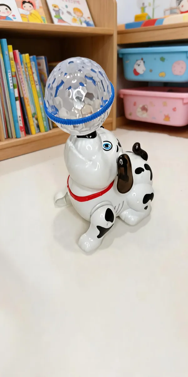 White_Dalmatian_Musical_Dancing_Dog_Toy_With_Disco_Light