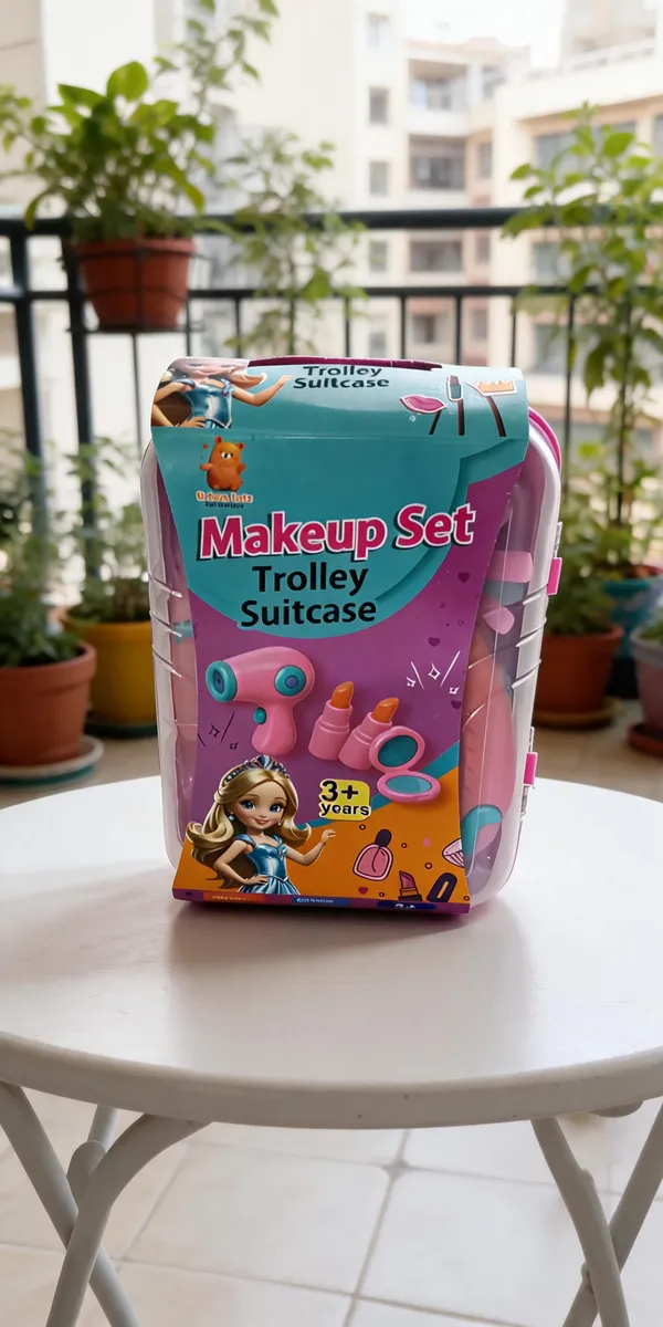 Pink_Trolley_Suitcase_Makeup_Set_For_Kids_3+_Years